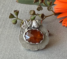 Load image into Gallery viewer, Kyanite Gemstone Button, Sterling Silver Setting, Button Closure