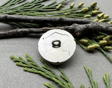 Load image into Gallery viewer, RESERVED for Carla - Artisan Button, Tahoe Bear, Nevada Turquoise, Bracelet Button, OOAK
